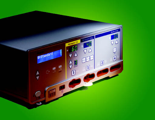 ARC300 electrosurgery generator on green background.jpg