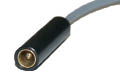 2051 bipolar cable connector, 12.5mm outer 4mm pin