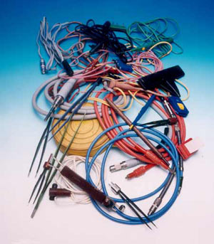 Repair picture of cables and instruments